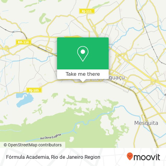 Mapa Fórmula Academia