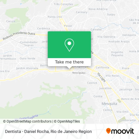 Dentista - Daniel Rocha map