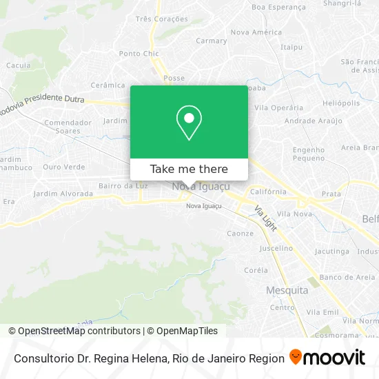 Consultorio Dr. Regina Helena map