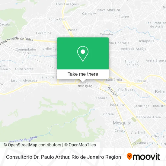 Consultorio Dr. Paulo Arthur map