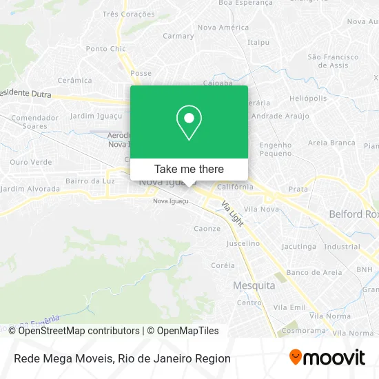 Rede Mega Moveis map