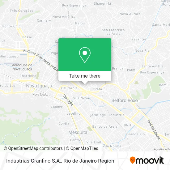 Indústrias Granfino S.A. map