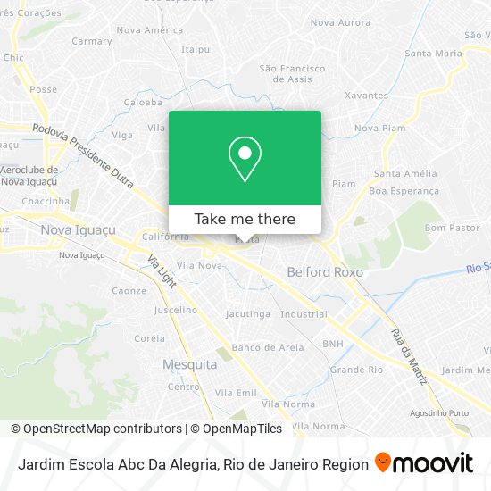 Jardim Escola Abc Da Alegria map