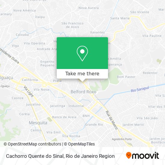 Cachorro Quente do Sinal map