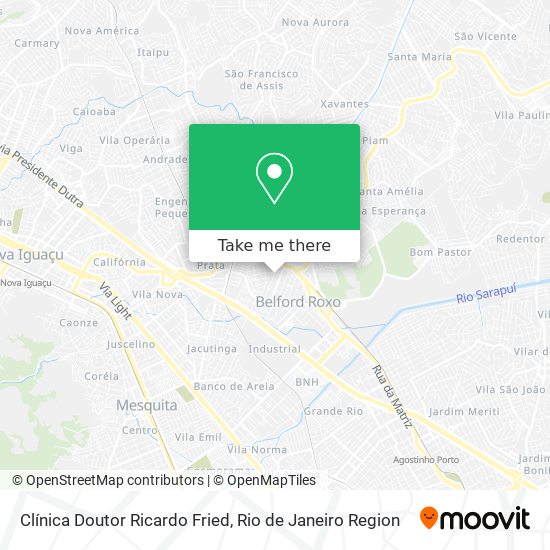 Clínica Doutor Ricardo Fried map