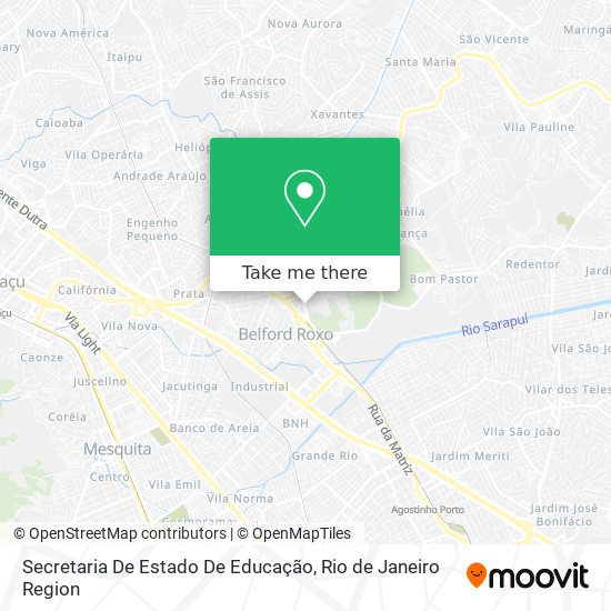 Secretaria De Estado De Educação map
