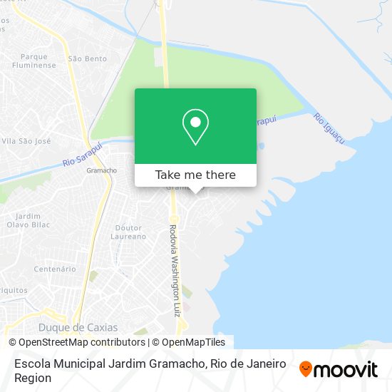 Escola Municipal Jardim Gramacho map