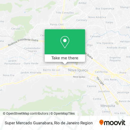 Super Mercado Guanabara map