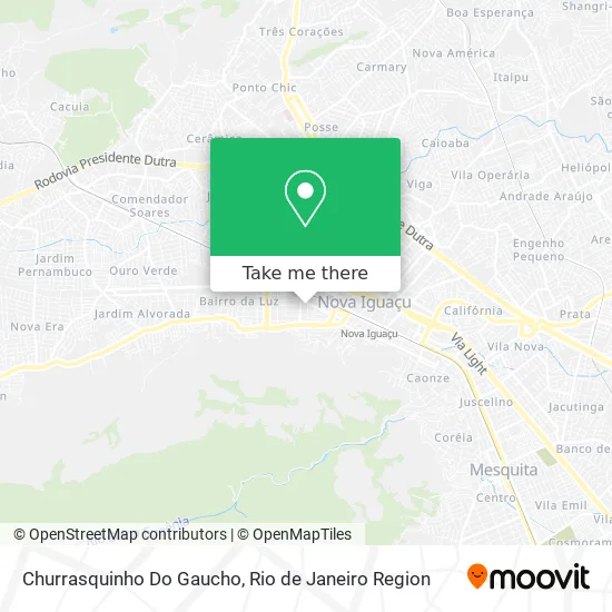 Churrasquinho Do Gaucho map