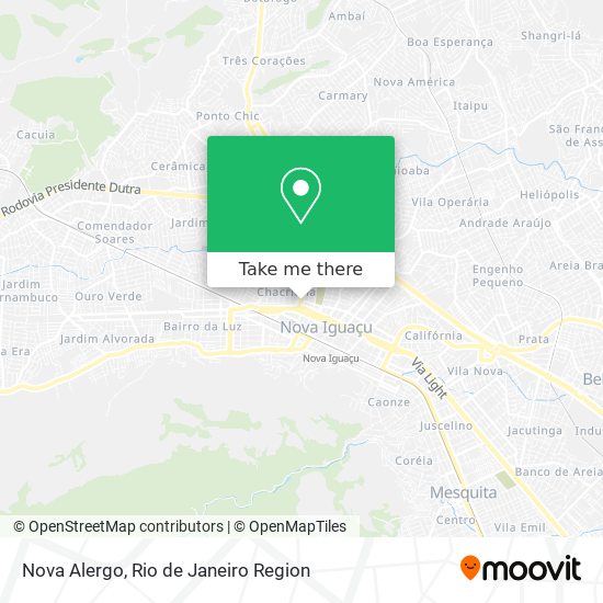 Nova Alergo map