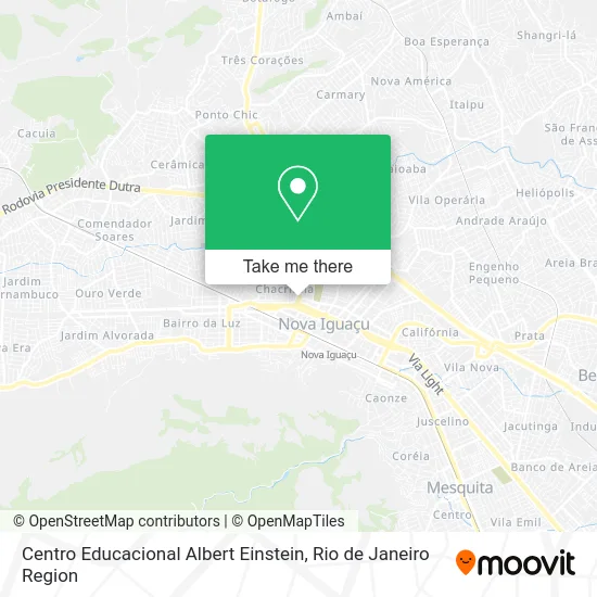 Centro Educacional Albert Einstein map