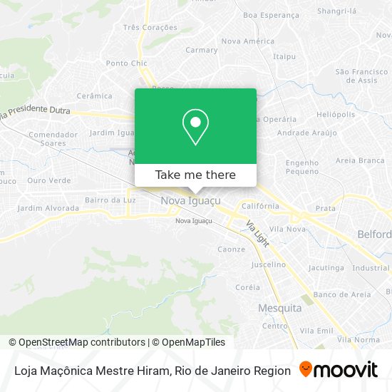 Loja Maçônica Mestre Hiram map
