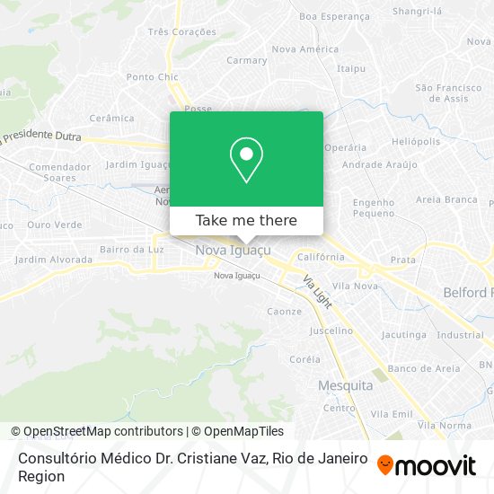 Consultório Médico Dr. Cristiane Vaz map