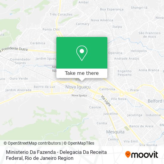 Ministerio Da Fazenda - Delegacia Da Receita Federal map
