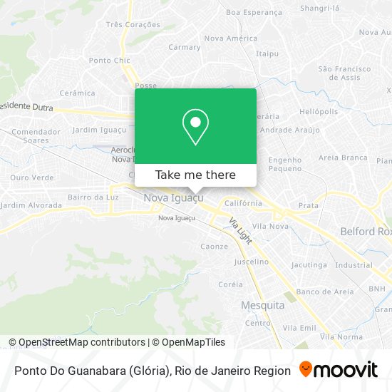 Ponto Do Guanabara (Glória) map