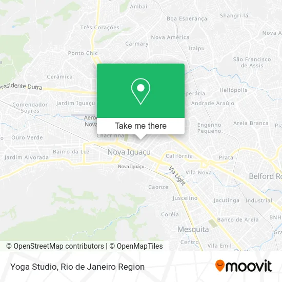 Yoga Studio map