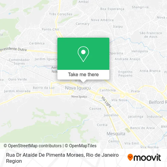 Rua Dr Ataíde De Pimenta Moraes map