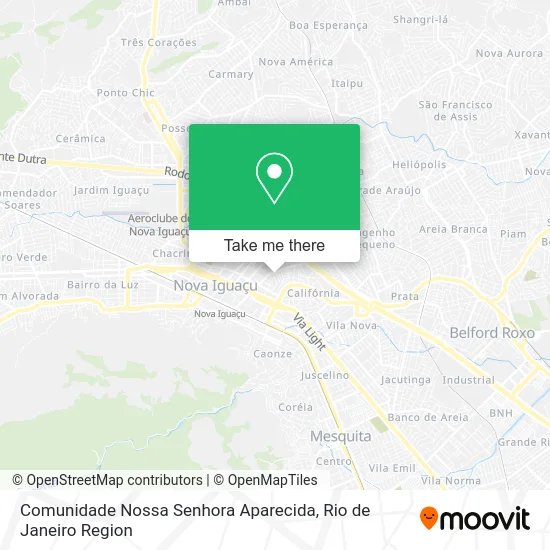 Comunidade Nossa Senhora Aparecida map