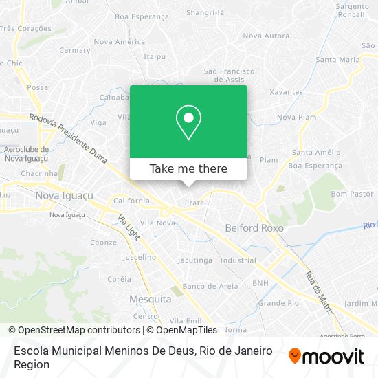 Escola Municipal Meninos De Deus map