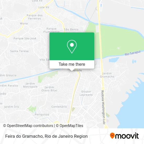 Feira do Gramacho map