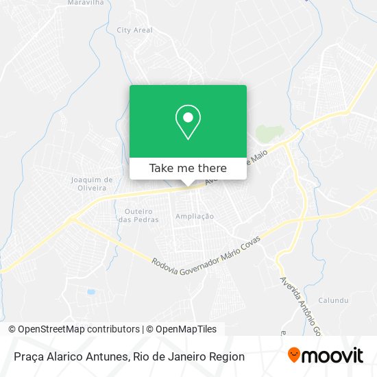 Praça Alarico Antunes map