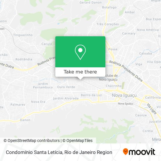 Condomínio Santa Letícia map