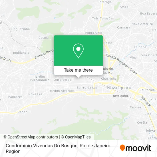 Condomínio Vivendas Do Bosque map