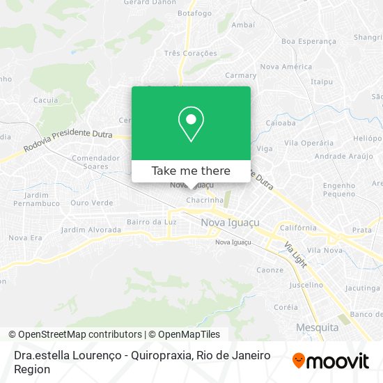 Dra.estella Lourenço - Quiropraxia map
