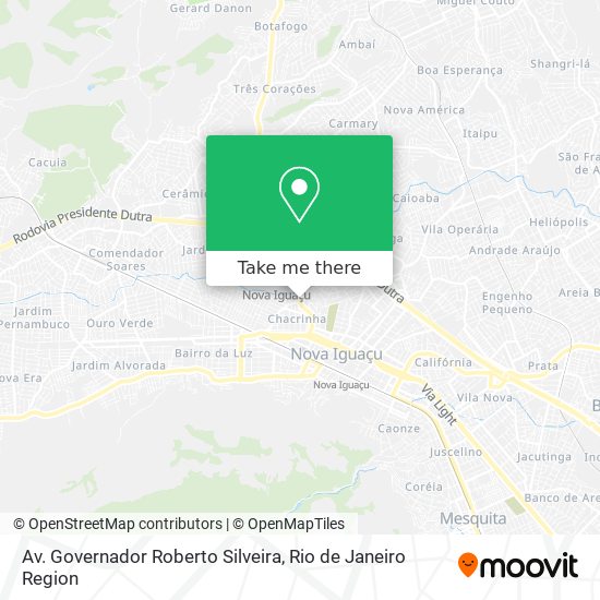 Av. Governador Roberto Silveira map