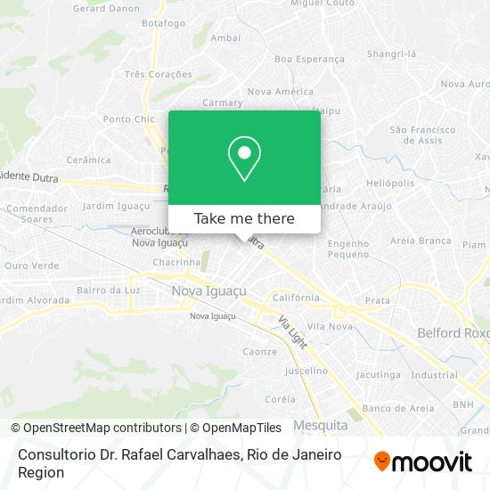 Consultorio Dr. Rafael Carvalhaes map