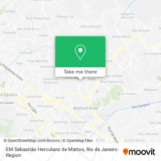 EM Sebastião Herculano de Mattos map