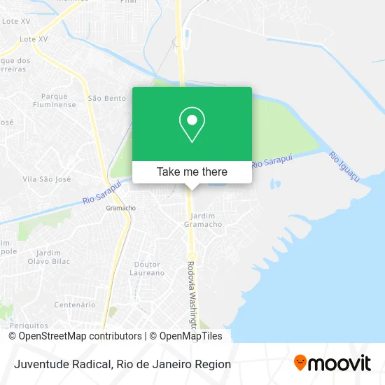 Juventude Radical map