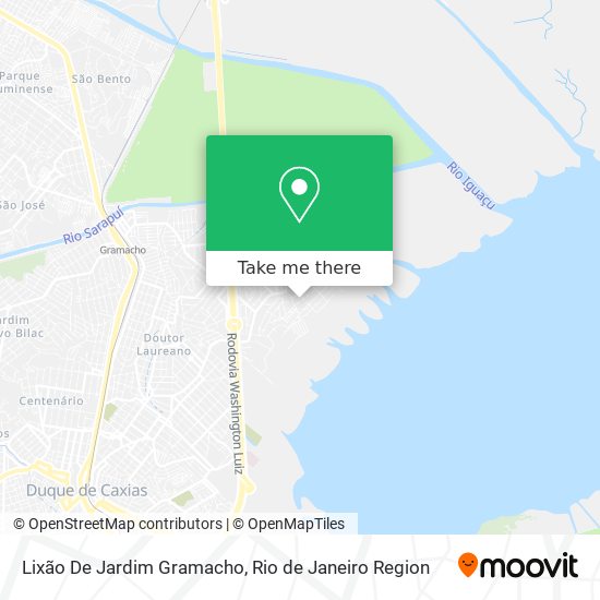 Lixão De Jardim Gramacho map