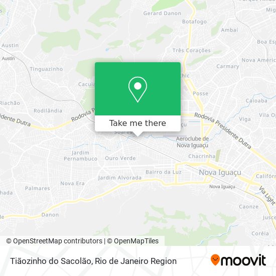 Tiãozinho do Sacolão map