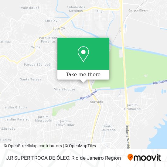 J.R SUPER TROCA DE ÓLEO map