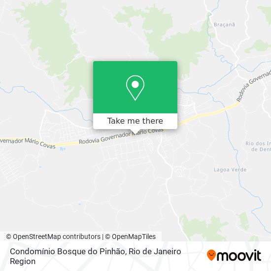 Mapa Condomínio Bosque do Pinhão