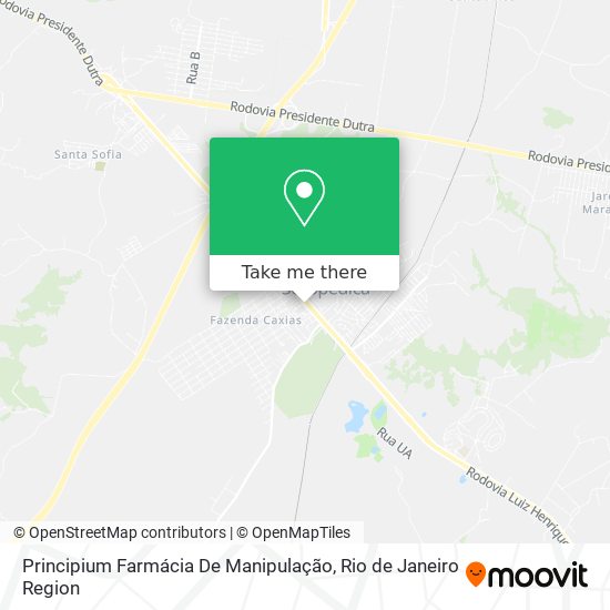Principium Farmácia De Manipulação map