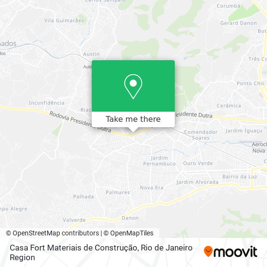 Casa Fort Materiais de Construção map