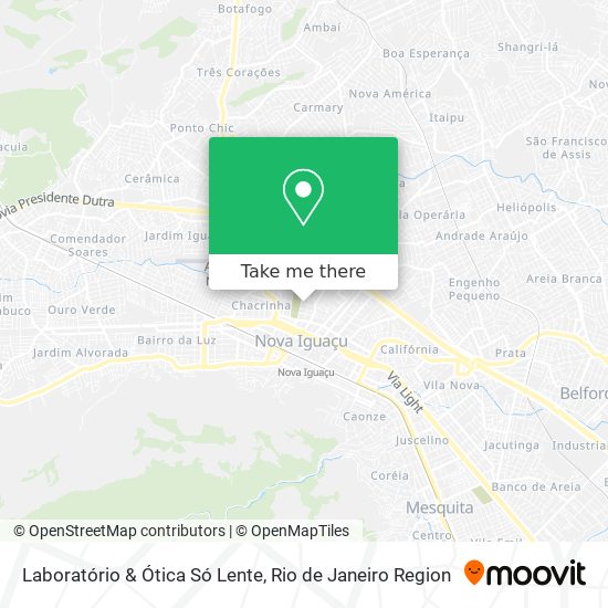Laboratório & Ótica Só Lente map