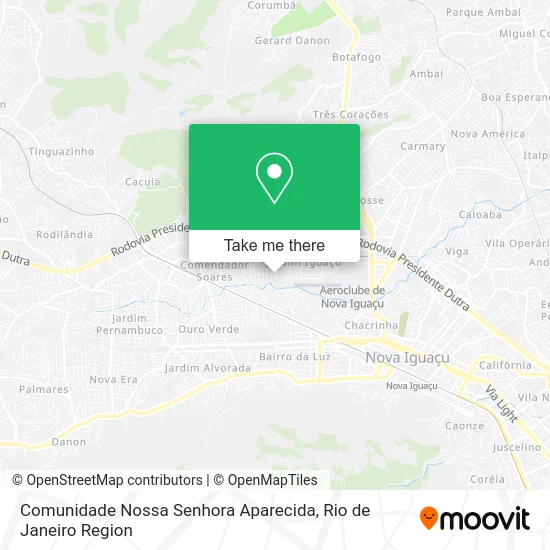 Comunidade Nossa Senhora Aparecida map