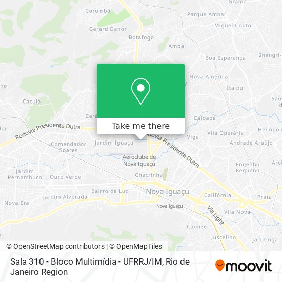 Sala 310 - Bloco Multimídia - UFRRJ / IM map