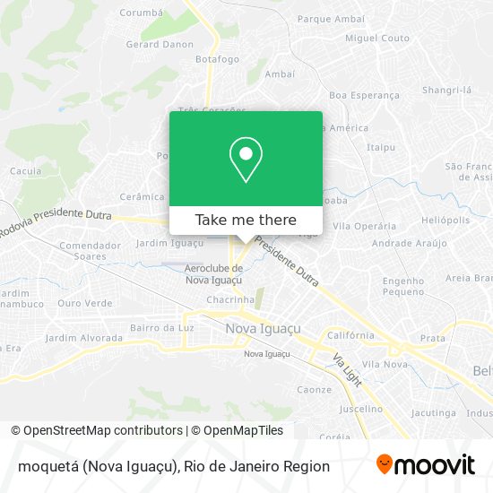 moquetá (Nova Iguaçu) map