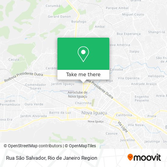 Rua São Salvador map