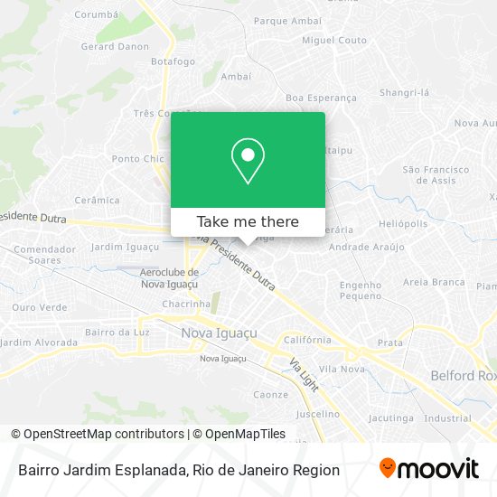 Bairro Jardim Esplanada map