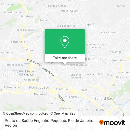 Posto de Saúde Engenho Pequeno map