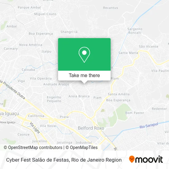 Cyber Fest Salão de Festas map