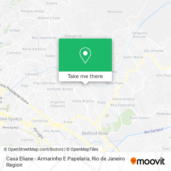 Casa Eliane - Armarinho E Papelaria map