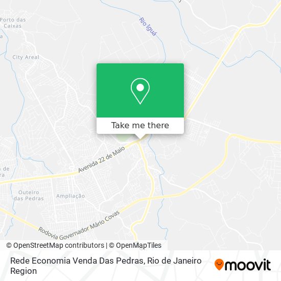 Rede Economia Venda Das Pedras map