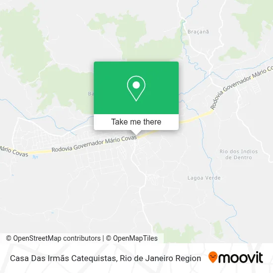 Casa Das Irmãs Catequistas map