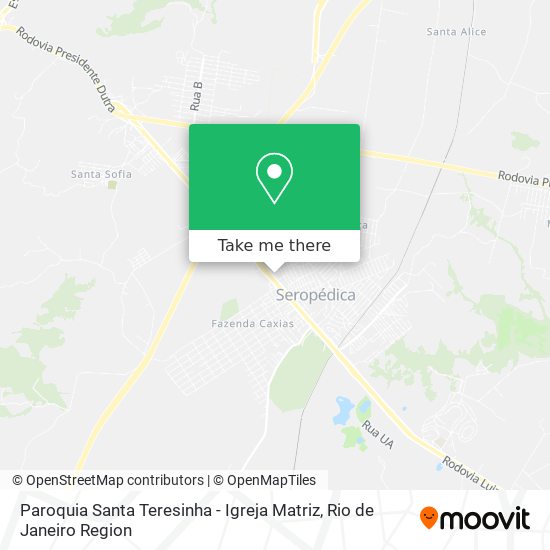 Paroquia Santa Teresinha - Igreja Matriz map